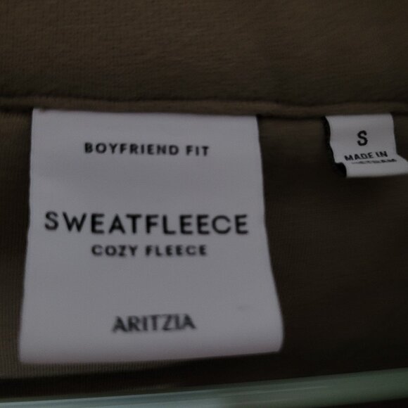 Aritzia 1/2 Zip Fleece Lined Sweatshirt - Picture 4 of 10
